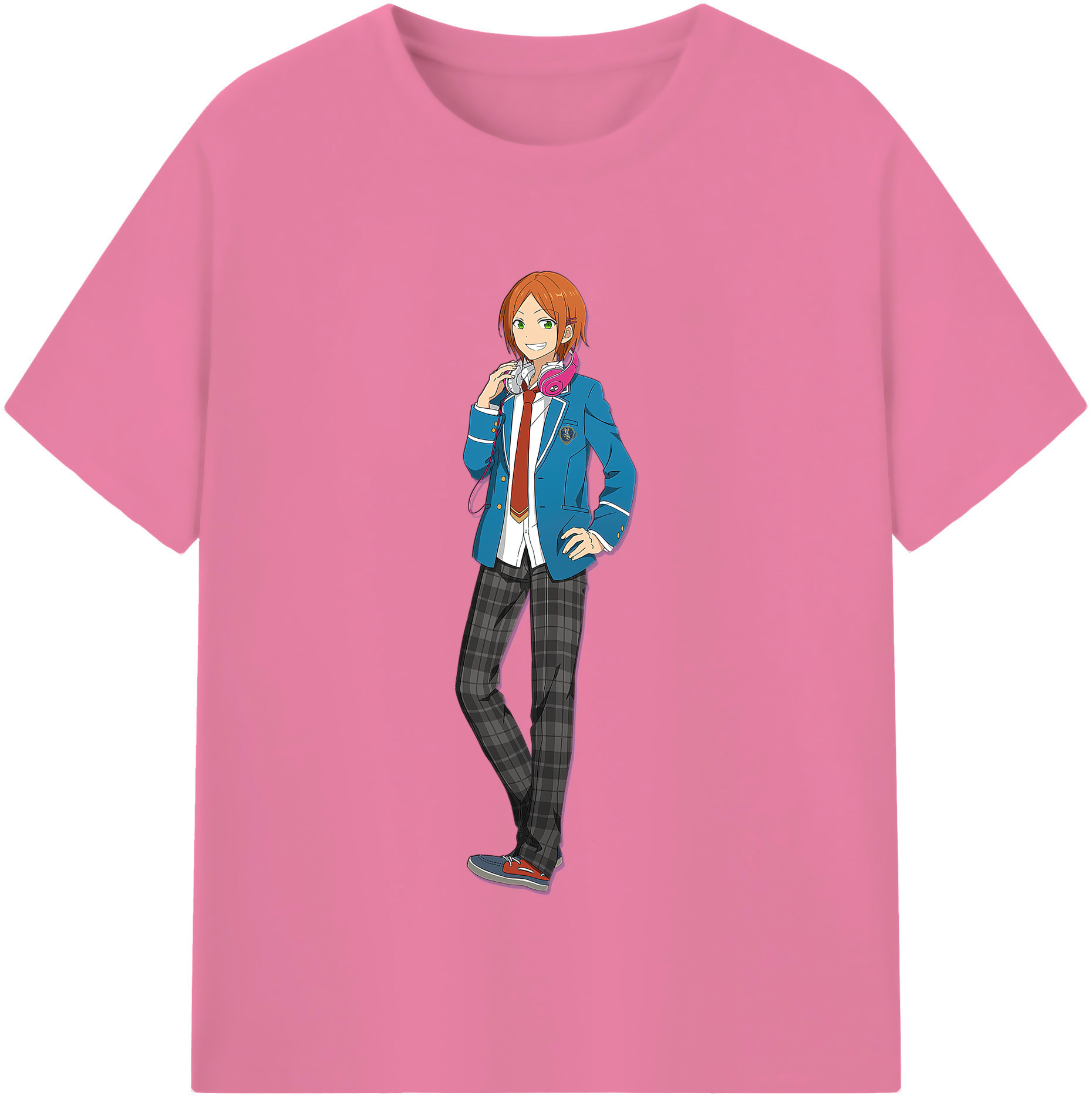 （画像用） あんさんぶるスターズ! Ensemble Stars 綿100％半袖Tシャツ（フロントプリント）